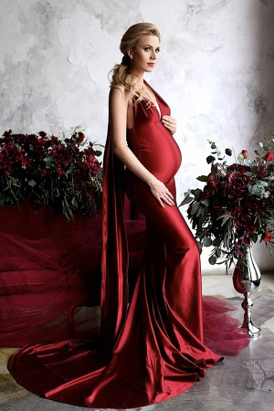 Кружевное платье для беременных - Клойя Кораллиста